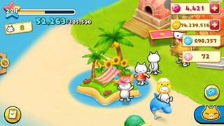 160815-12ちいさなほしの島の水辺で遊ぶにゃんこ×2.PNG